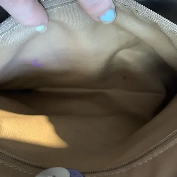 COACH Smith Tote CR101 Violet Checkerboard Print Leather Shoulder Bag - Picture 15 of 16